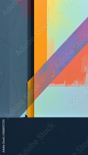 Geometric Abstract Design for Creative Artwork