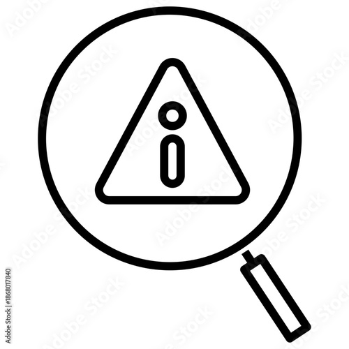 risk identification icon
