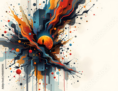 Conceptual Art Abstract Design