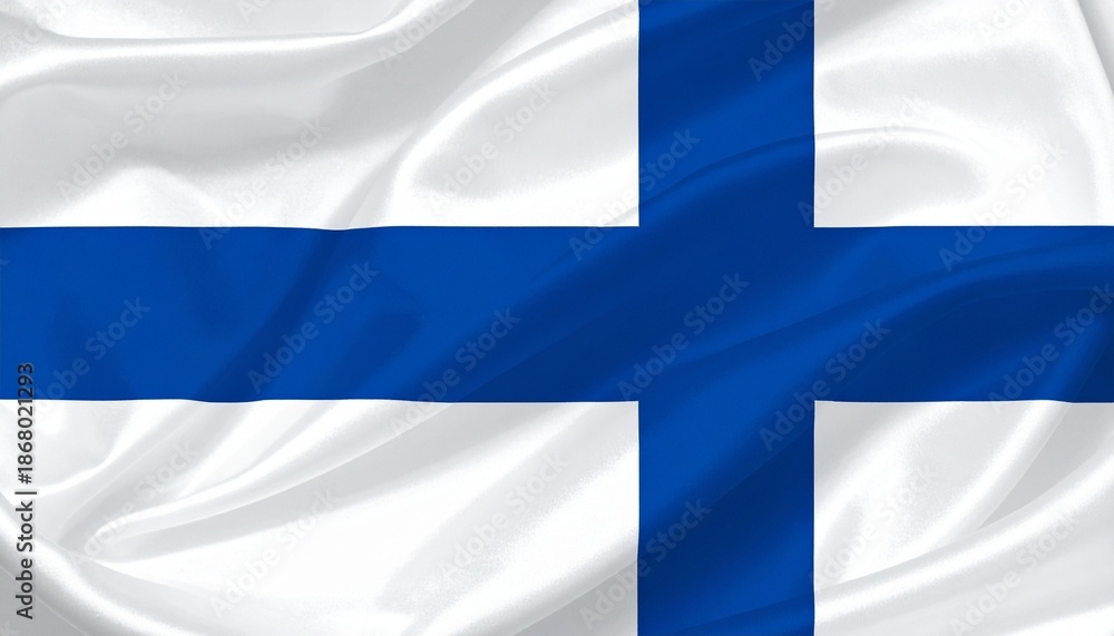 Fototapeta premium Flag of Finland