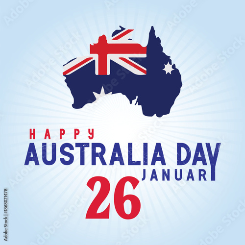 Australia Day 26 January Celebration