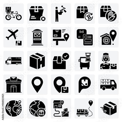 Air And Ground Transportation Logistics – Delivery Planes And Bicycle Couriers For National And Local Postal Service Visuals