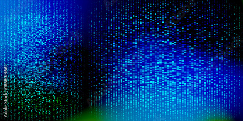 Blue abstract hi speed internet technology background illustration. eye scan virus computer. motion move.