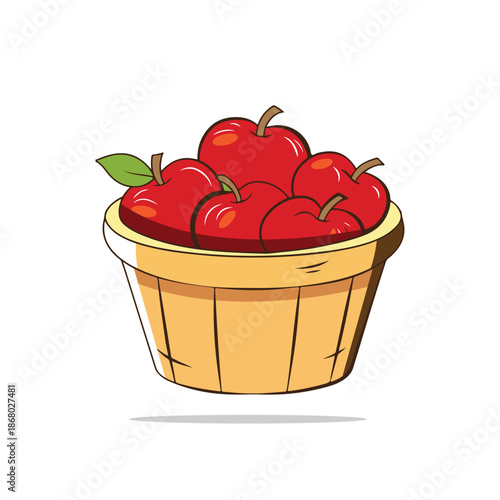 basket of fresh apples