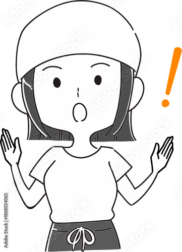 閃く居酒屋女性店員