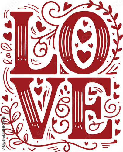 Love , Valentine's Day Svg