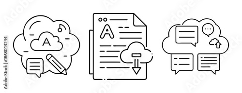 Cloud computing document management content creation communication