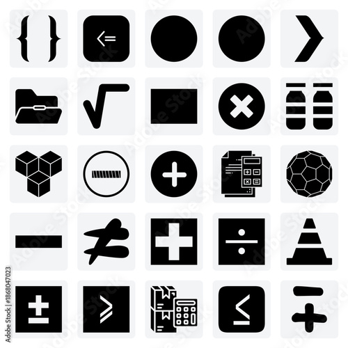 Mathematics Fundamentals – From Basic Arithmetic And Algebra To 3D Geometric Shapes For Academic And Scientific Presentations.