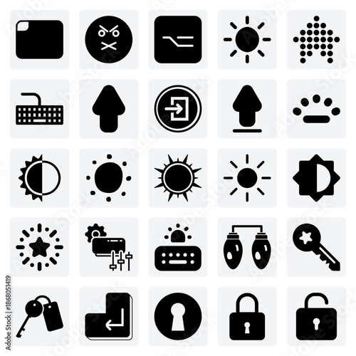 User Interface Navigation And Controls – Keyboard Keys And System Adjustments For Instructional And Tech-Related Graphics