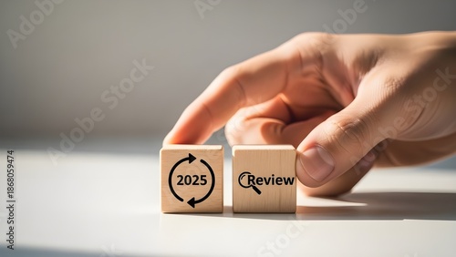 2025 Business Review and Performance Evaluation Concept