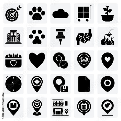 Everyday Activities And Services – From Online Dating And Package Delivery To Gardening And Waste Management For Infographics