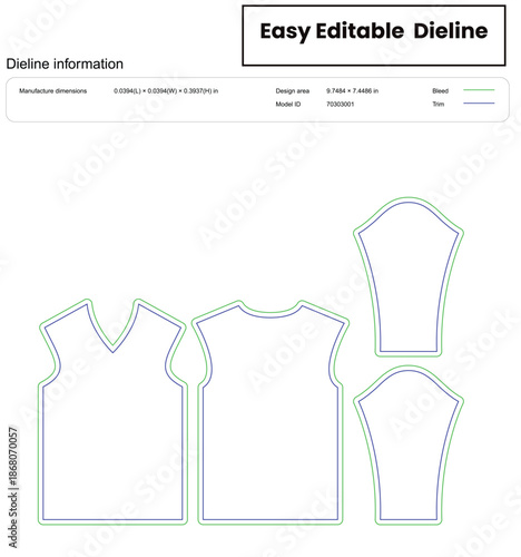 black Long sleeve v neck shirt dieline template box dieline die lines packaging custom dieline  box cardboard box dieline pizza box dieline printable product packaging layout,