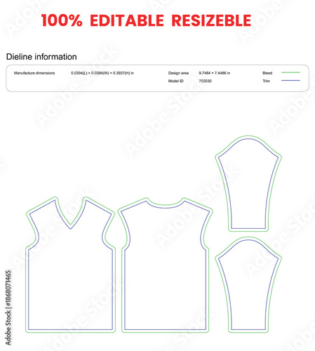 long sleeve v neck shirt dieline template box dieline die lines packaging custom dieline  box cardboard box dieline pizza box dieline printable product packaging layout,