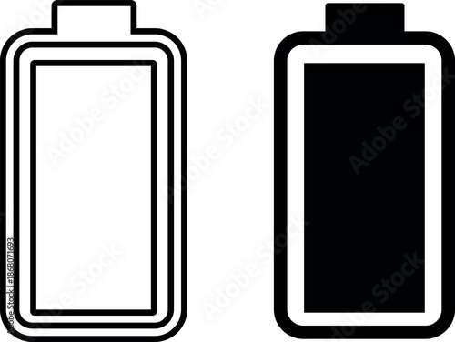 Battery GSM icon set.