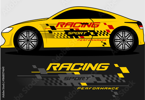 Car Racing Livery design