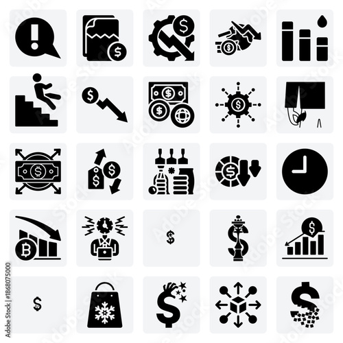 Financial Decline And Market Instability – Dropping Charts, Fund Outflow, And Negative Economic Indicators For Reports