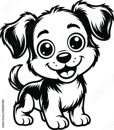 cute puppy SVG