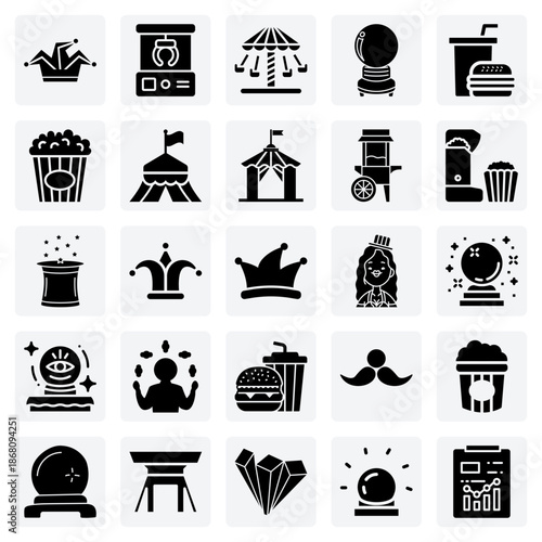 Fairground Games And Attractions – A Carousel Ride And A Claw Machine Alongside Classic Circus And Carnival Elements.