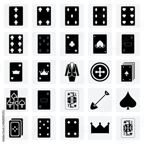 Leisure And Entertainment With Playing Cards – Classic Card Illustrations For Game Night And Casino Marketing