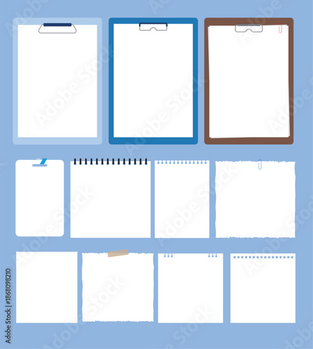 파일철 종이 레이아웃
