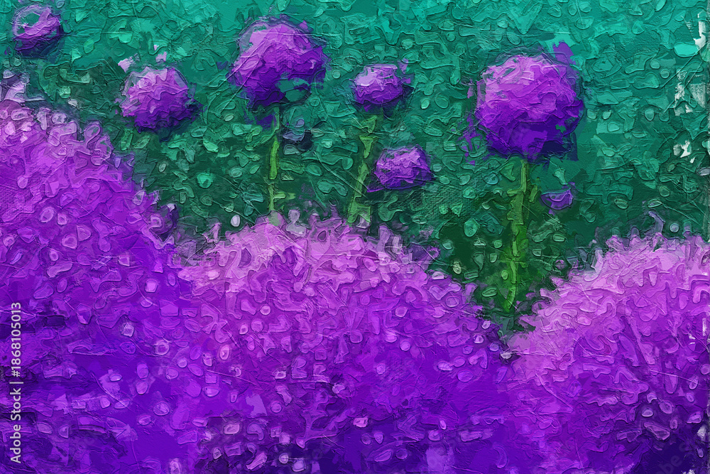 Obraz premium Various oil paintings, flowers, plum blossoms, snow, village houses, children's scenery, fruits