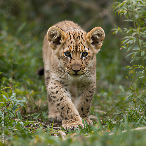 portrait of a leopard