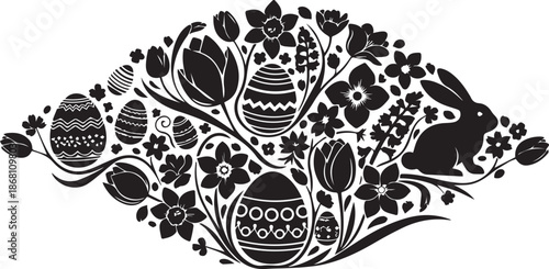 Intricate easter celebration