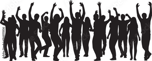 Group of people celebrating