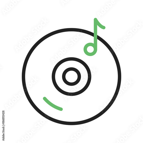 CD icon vector image. Suitable for mobile apps, web apps and print media.