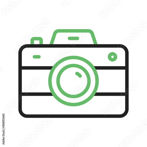 Camera icon vector image. Suitable for mobile apps, web apps and print media.