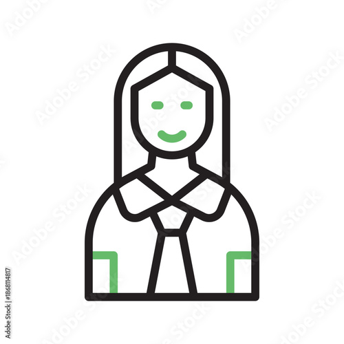 Chief Executive Officer icon vector image. Suitable for mobile apps, web apps and print media.