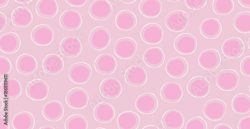 Abstract embryonic egg stem cell or human cell microscope background, seamless pattern, vector illustration for medical cover and background design