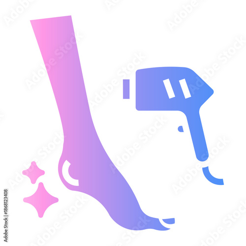 beauty salon Gradient icon