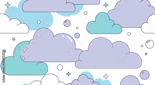 Whimsical cloudscape