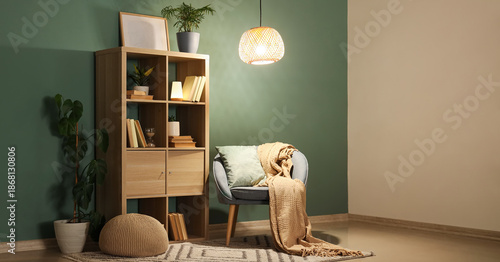 Interior of living room wit...