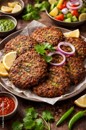 Chapli Kabab – Traditional Pakistani Spiced Minced Meat Patties