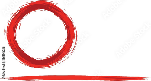 red pen hand drawn doodle marks, red circle and oval stroke set. outline clipart vector designs.eps