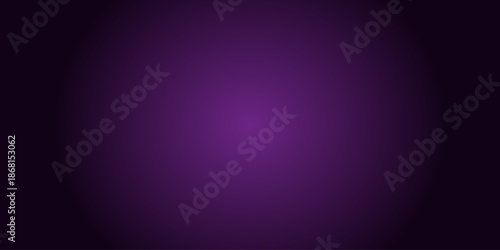 Dark Purple Abstract Gradient Background With Soft Glow And Smooth Color Transition