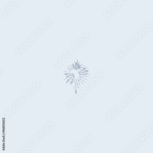 THESE HIGH QUALITY SACRED HEART JESUS VECTOR FOR USING VARIOUS TYPES OF DESIGN WORKS LIKE T-SHIRT, LOGO, TATTOO AND HOME WALL DESIGN