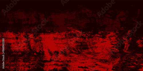 Scary red wall for background, Dark grunge textured red concrete wall background, red horror wall background, dark slate background toned classic red color, old textured.