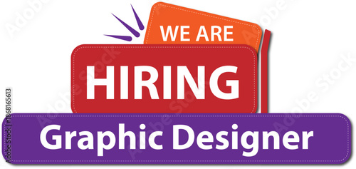 A graphic designer job opportunity is available now. Job here icon