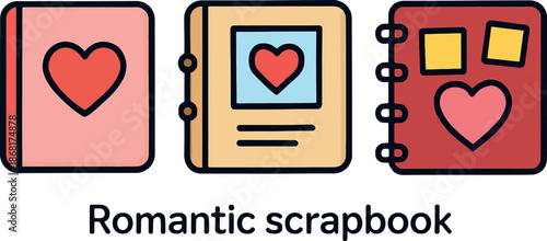Romantic Scrapbook Designs