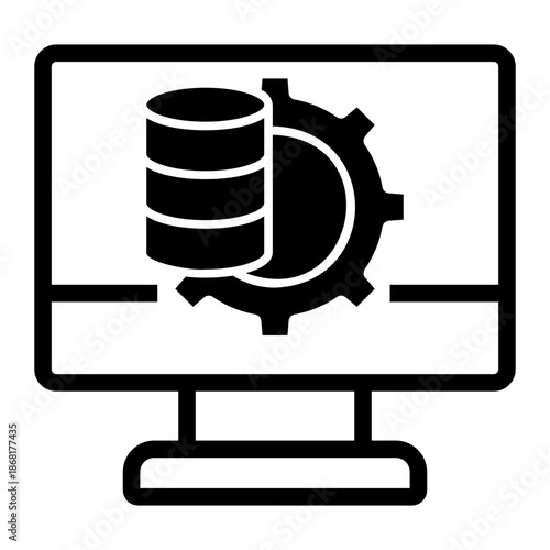 data integration Line Icon
