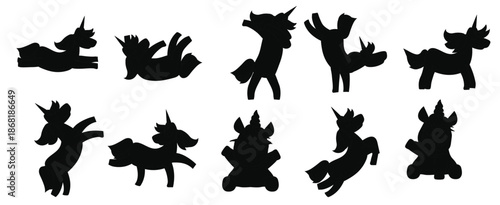 Unicorn vector illustration