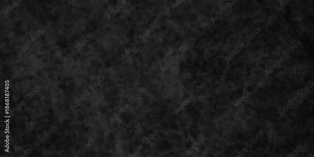 Fototapeta premium Dark black grunge wall charcoal colors texture backdrop background. Black Board Texture or Background. abstract grey color design are light with white gradient background.