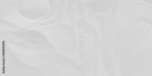 White crumpled paper texture. white crumpled paper texture sheet background. Wrinkled paper texture.