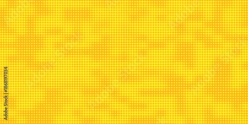 Dots halftone yellow and dark blue color pattern gradient grunge texture background. vector grunge. best modern