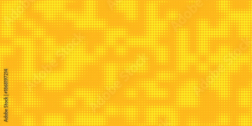 Dots halftone yellow and dark blue color pattern gradient grunge texture background. vector grunge. best modern