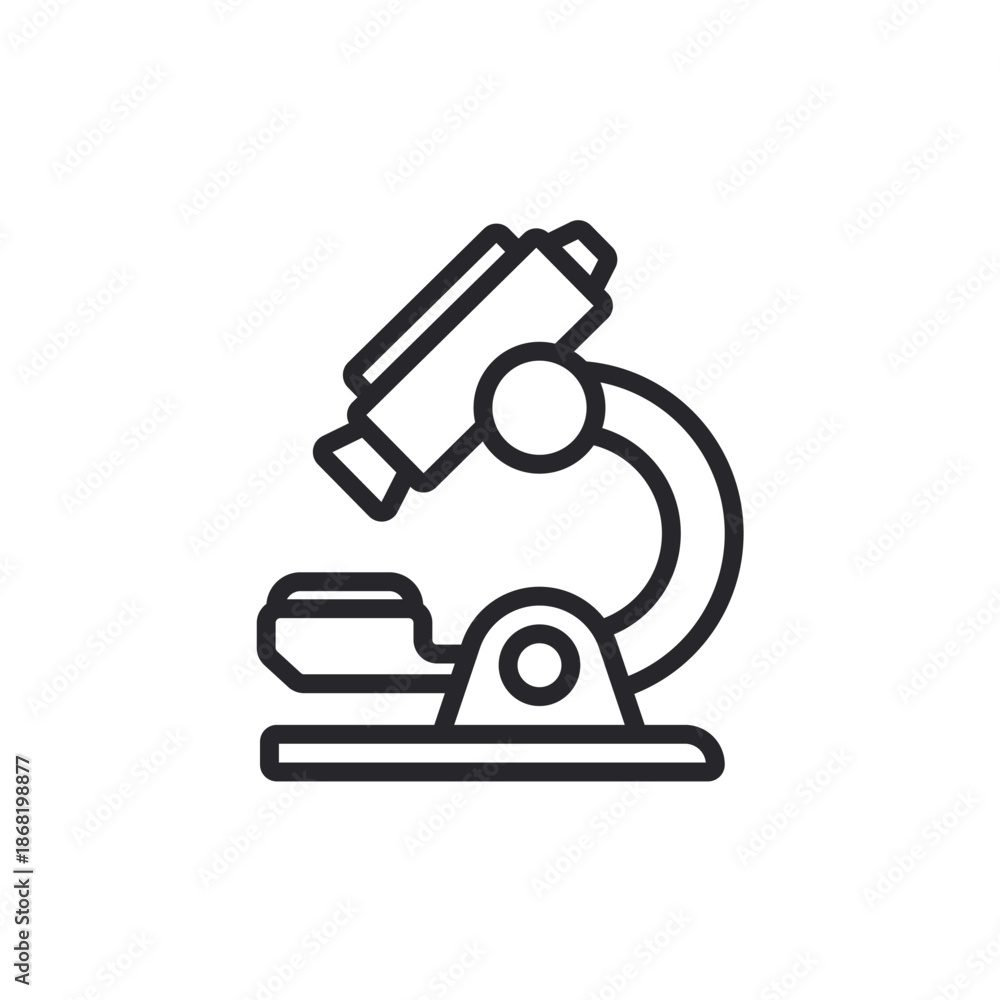 Fototapeta premium medical research icons outline and Flat Style,transparent background