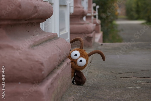 harmlose Bernstein Waldschabe - plüschschabe